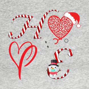 HOPE - HEART SANTA - Stethoscope T-Shirt